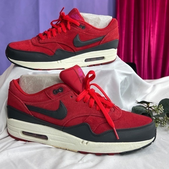 Nike Air Max 1  Anthracite Sneakers Shoes Size‎ 11 - Picture 7 of 7